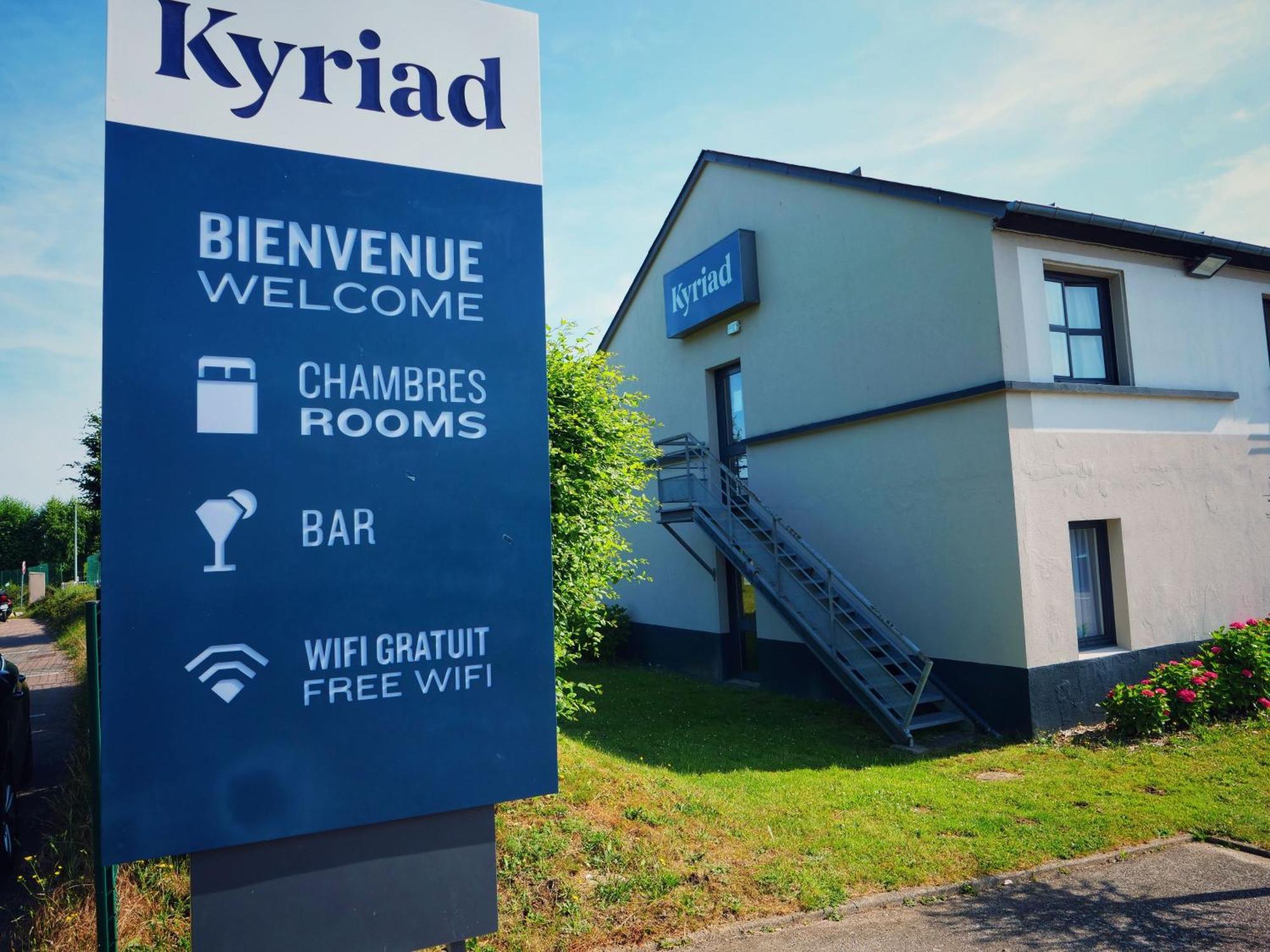 Hotel Kyriad Dieppe Saint-Aubin-sur-Scie Exteriér fotografie
