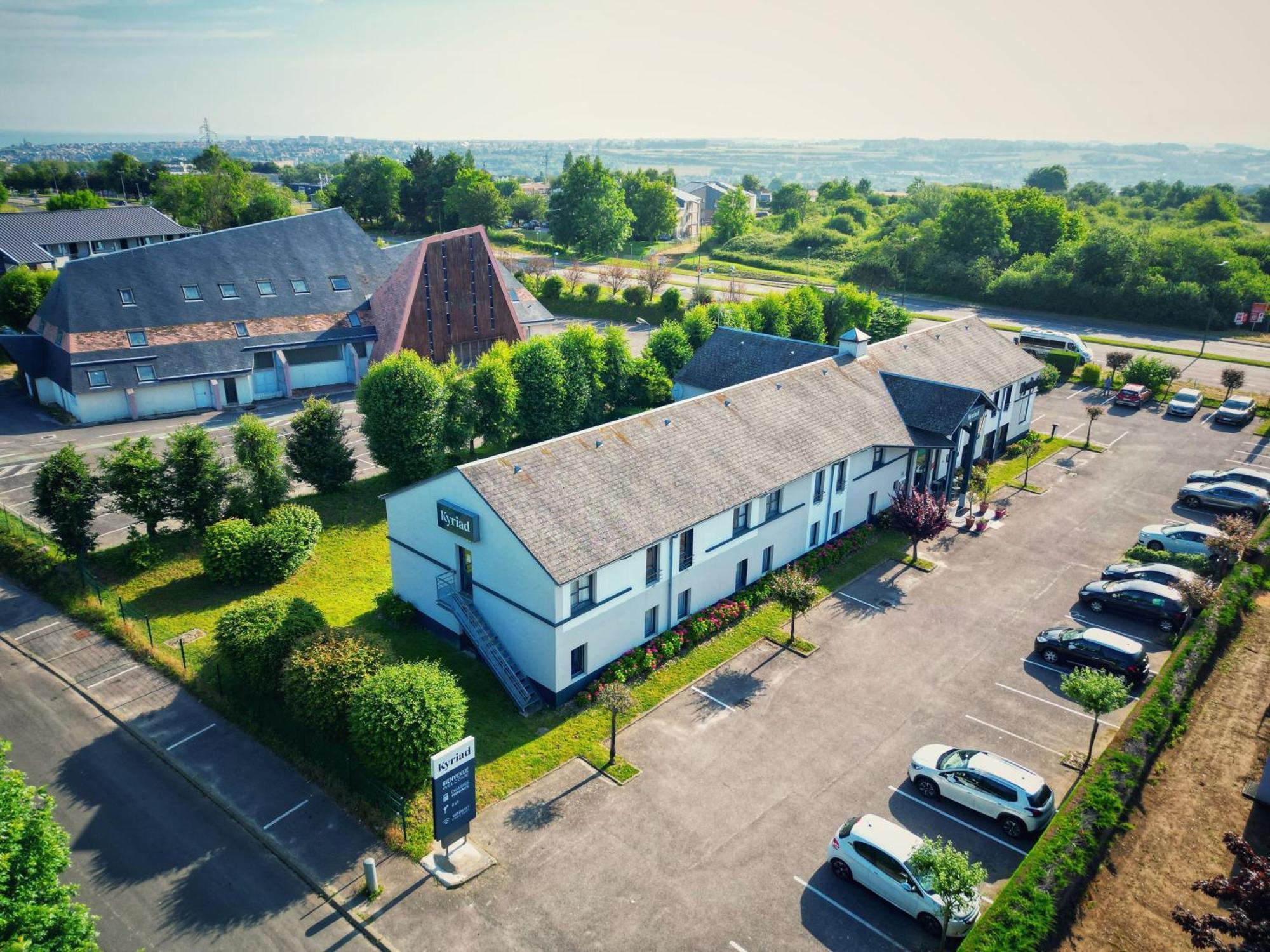 Hotel Kyriad Dieppe Saint-Aubin-sur-Scie Exteriér fotografie